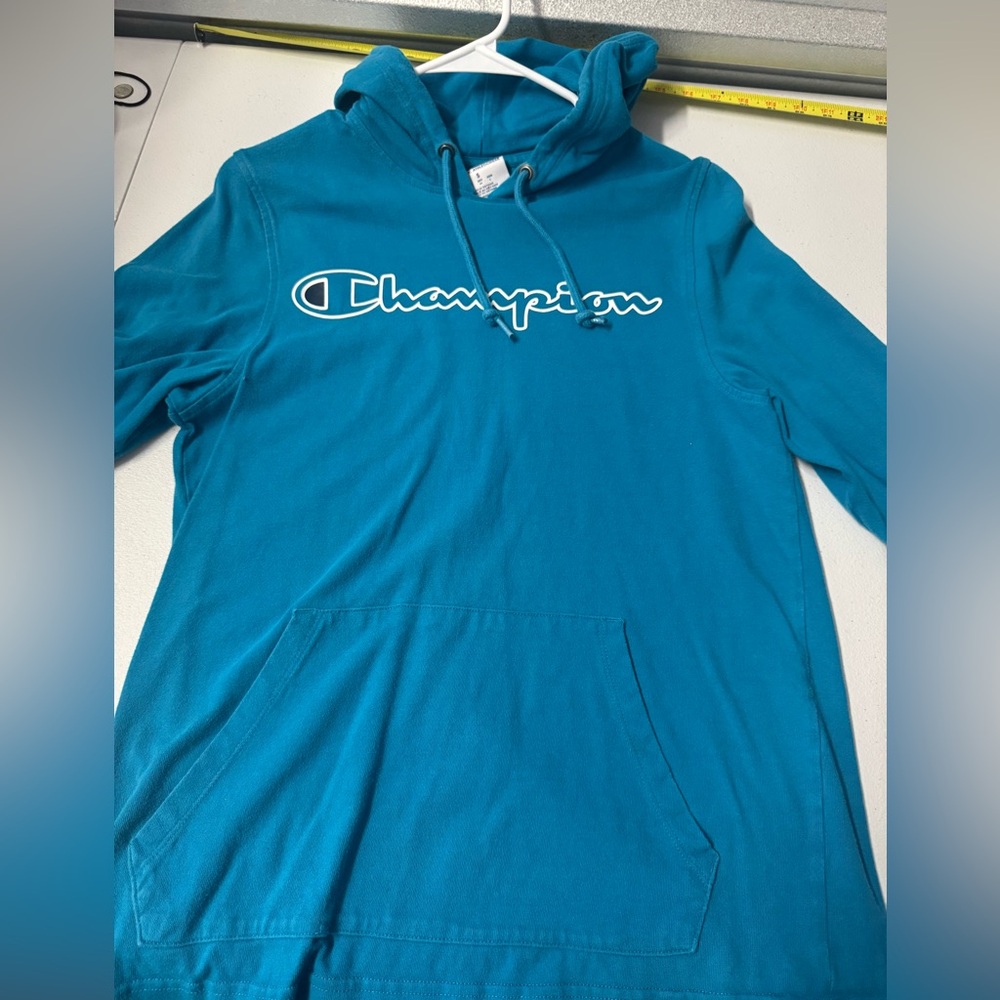 Clean Classic Champion Teal Hoodie